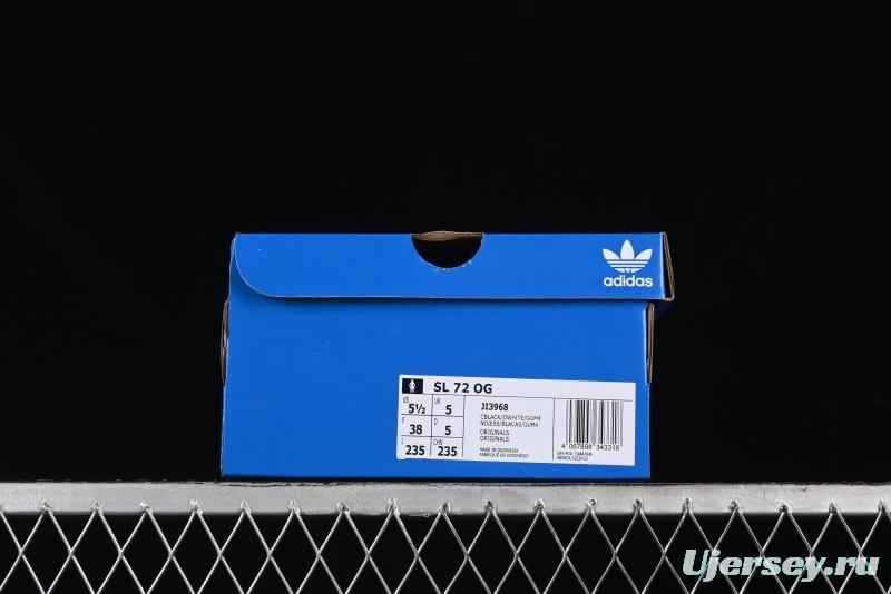 Adidas Originals SL 72 OG Retro Running Shoes with Ecotex Tongue and EVA Midsole - JI3968