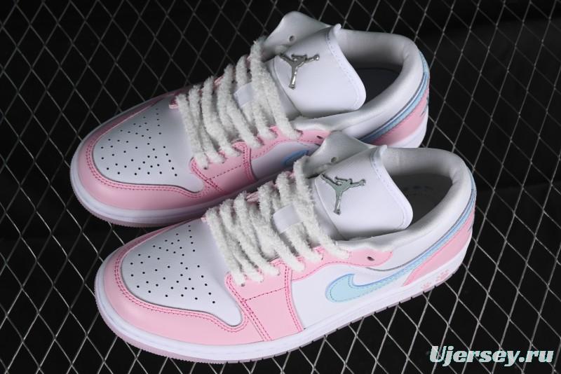 Nike Air Jordan 1 Low SE AJ1 Claw Print Low-Top Casual Sneakers - HM3706-141