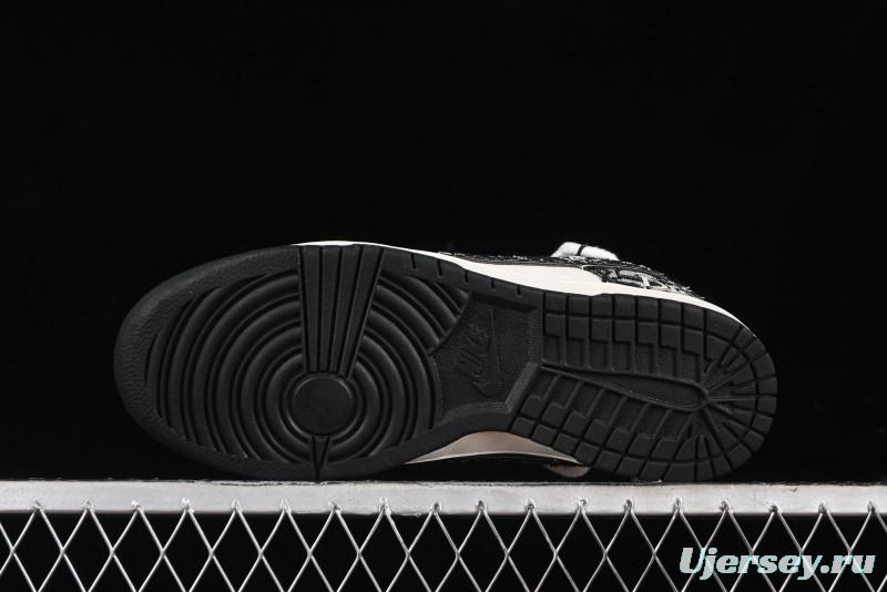 Nike SB Dunk Low Dior Collaboration Anniversary High-End Custom Low-Top Casual Sneakers - SJ2068-286