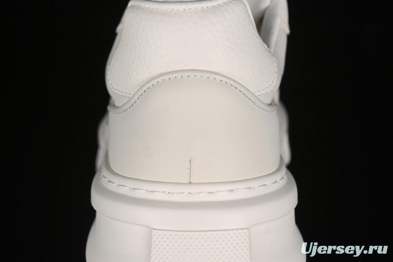 ECCO 2024 New Fashion Simple Versatile Genuine Leather White Sneakers - 61881301002