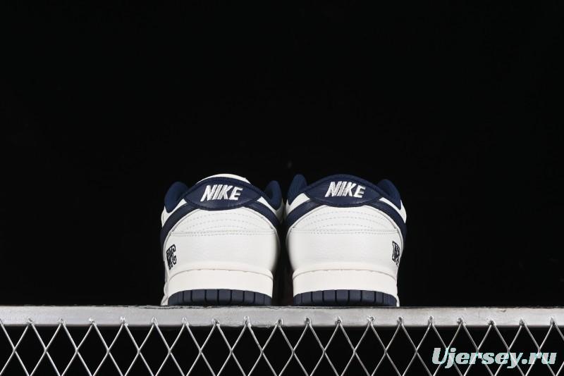 Nike SB Dunk Low NYC Collaboration Dark Blue Low-Top Casual Skateboarding Shoes - NC2103-303