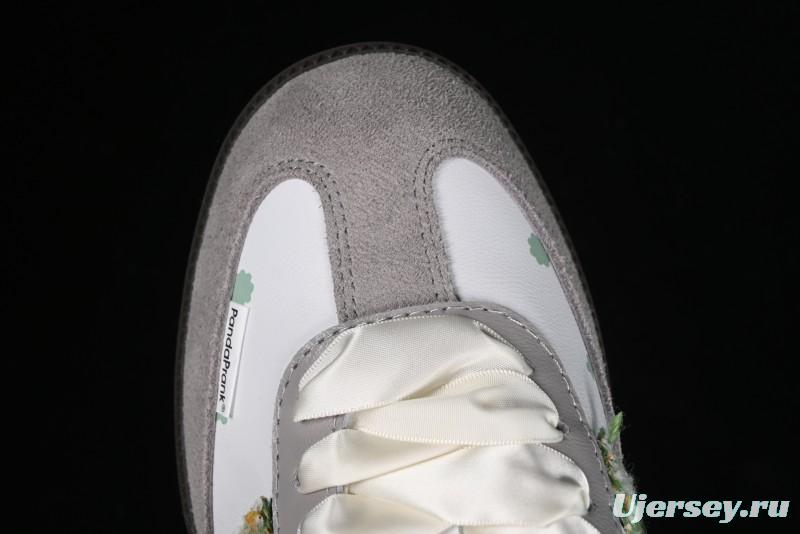 Adidas Originals Samba OG Low-Top Casual Sneakers with Panda Mischief Design - B75806