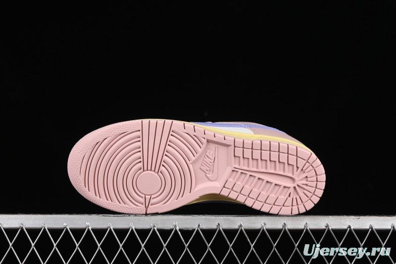 Nike Dunk Low SB Skateboarding Shoes in Macaron Colorway - DD1503-601