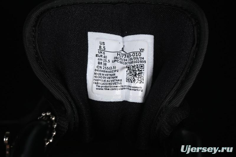 Nike Air Jordan 1 Low "Black Croc" Casual Sneakers - HJ7743-010