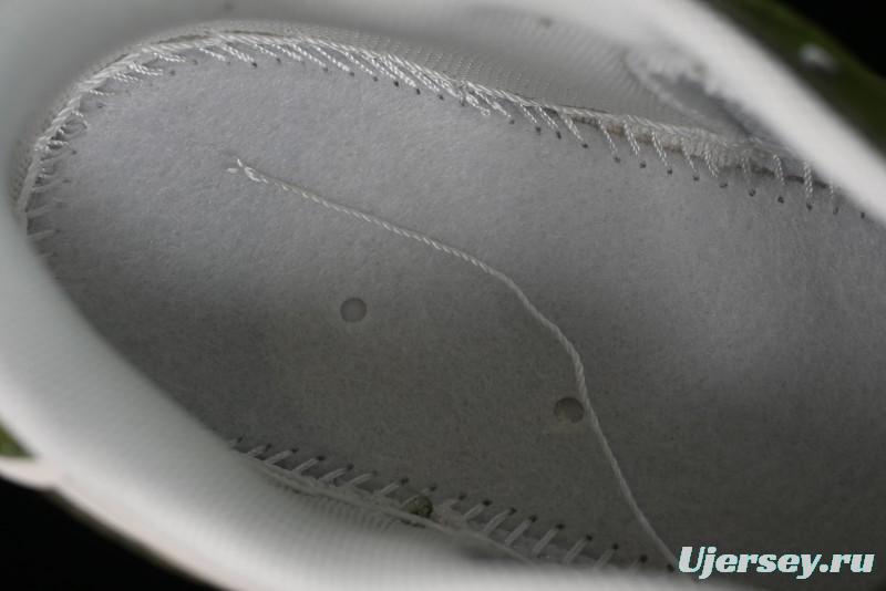 Nike Travis Scott x Fragment Design x Air Jordan 1 Low OG SP AJ1 Retro Sneakers in Sail Military Green - DM6688-602