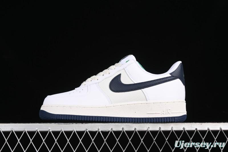 Nike Air Force 1 '07 Low Casual Sneakers with Full-Length Air Cushion - HF4298-100