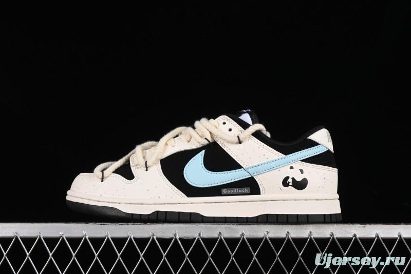 Nike Dunk Low SB Retro Vintage Panda Blueberry Casual Sneakers - DD1391-100