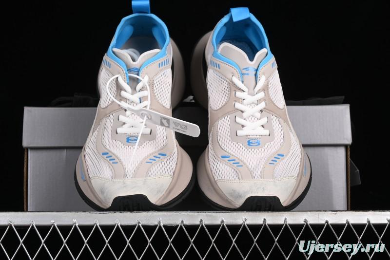 Balenciaga Circuit Lightweight Distressed Print Round Toe Fashion Casual Shoes - WFLGY2240