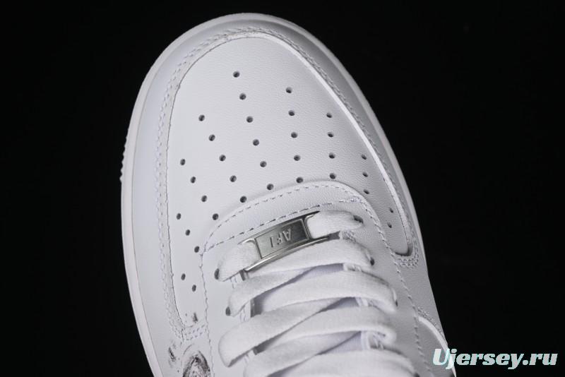 Nike Air Force 1 '07 Low Casual Sneakers with Chinese Ink Painting Design - LL6976-521