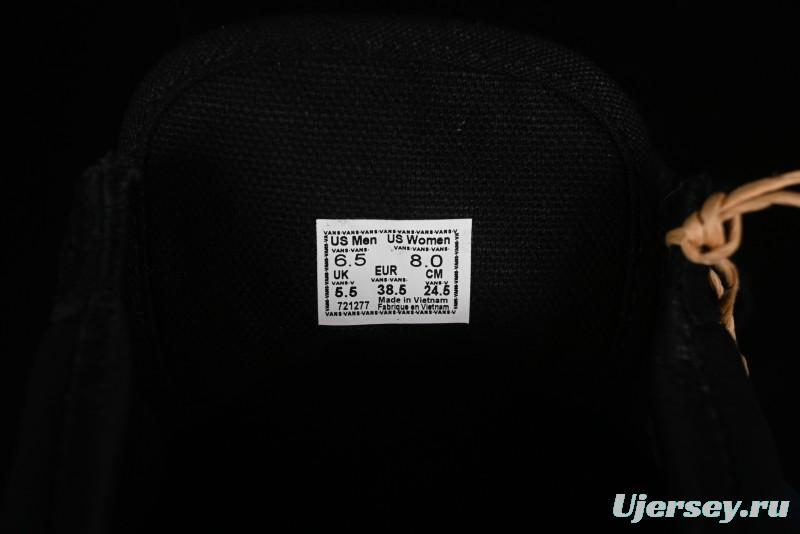 Vans Old Skool Premium Black Suede Retro Skate Shoes - VN000CXTBKA