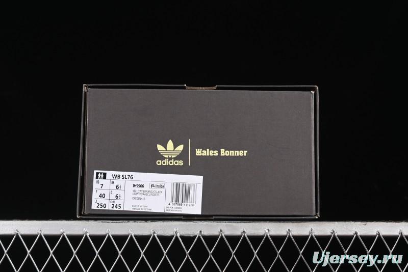 Adidas Wales Bonner x Ad Originals SL 76 IH9906 Low-Top Casual Sneakers with Football-Inspired Design