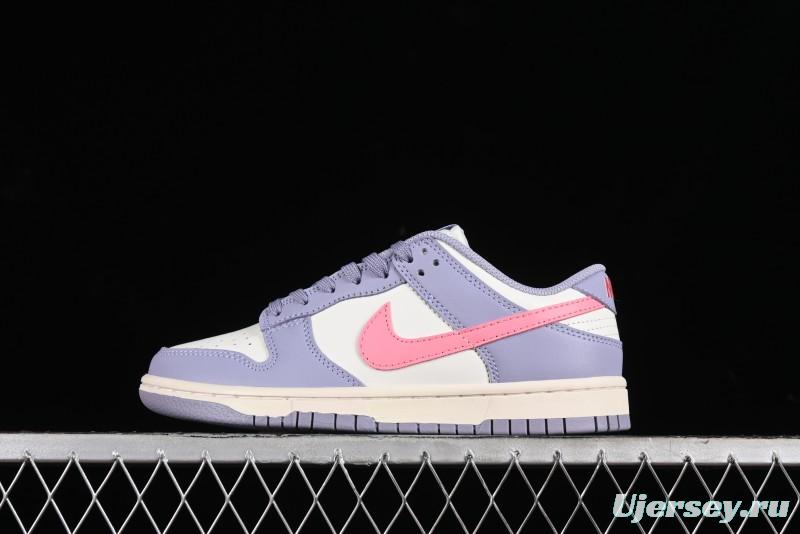 Nike SB Dunk Low White Blue Pink SB Shattered Backboard Casual Skate Shoes - DD1503-500