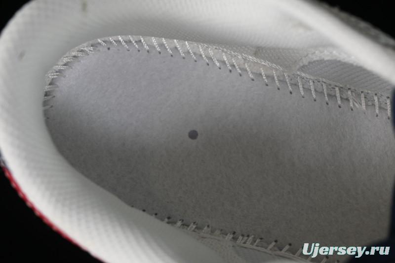 Nike SB Dunk Low Supreme Collaboration - White Dragon Scale Anniversary Custom Low-Top Casual Skate Shoes - BB8685-101