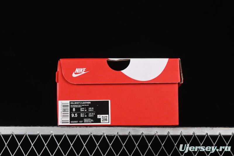 Nike Killshot 2 Retro Comfortable Slip-Resistant Low-Top Sneakers - 432997-107