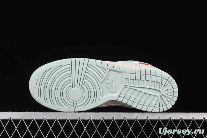 Nike SB Dunk Low The North Face Supreme Collaboration - Bamboo Green Anniversary Custom Low-Top Casual Skate Shoes - XX2025-658