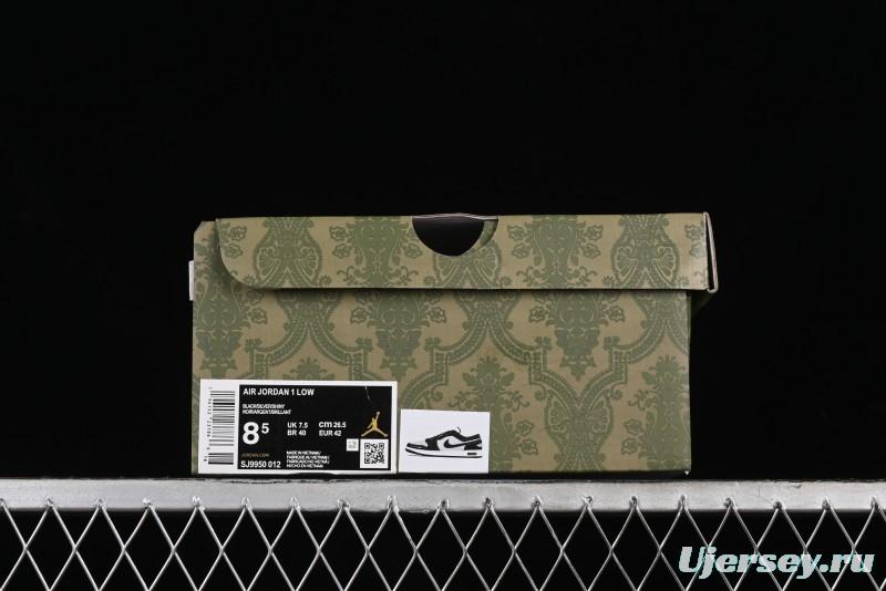 Nike Air Jordan 1 Low Retro Basketball Shoes Custom Starry Sky Design - SJ9950-012