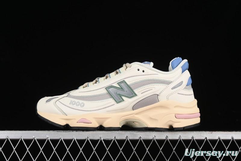 New Balance 1000 Series Retro Dad Style Low-Top Casual Running Shoes - M1000WA