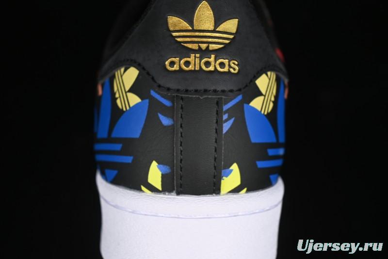 Adidas Superstar H00182 Casual Sneakers with Shell Toe Design - H00182