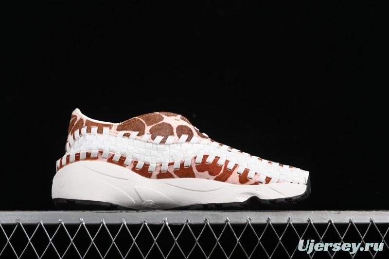 Nike Footscape Woven Asymmetrical Knit Low-Top Lifestyle Sneakers with Nike Air Cushion - FB1959-100