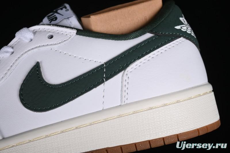 Nike Air Jordan 1 Low OG "Oxidized Green" Retro Basketball Shoes - CZ0775-133
