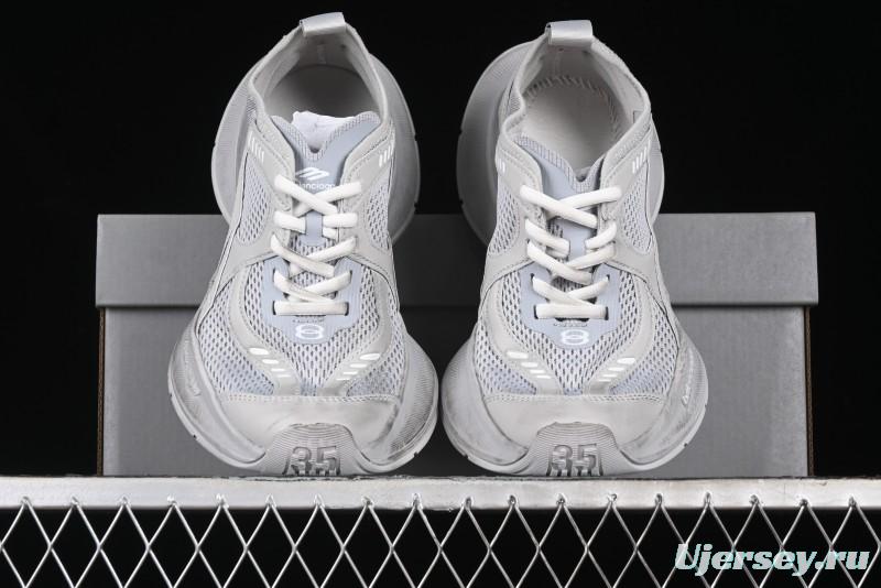 Balenciaga Circuit Lightweight Distressed Print Round Toe Fashion Casual Shoes - WFLGY0315