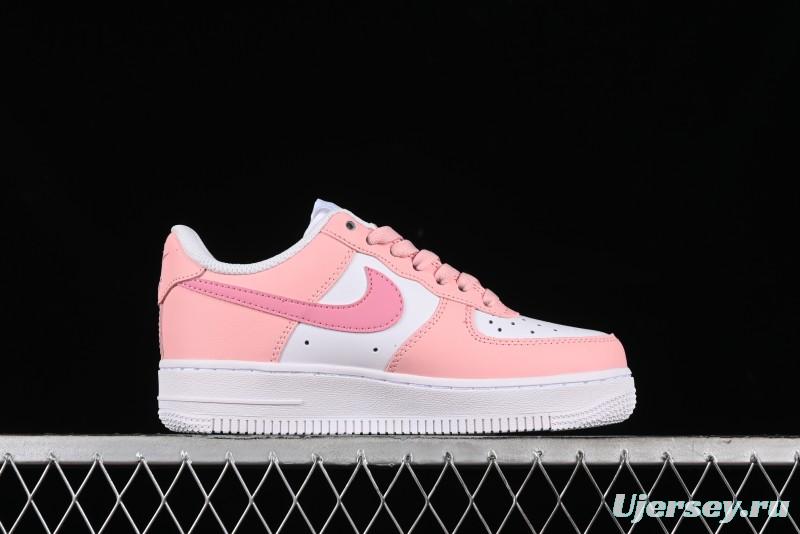 Nike Air Force 1'07 Low Casual Sneakers with Cuddle Bear Design - YY2024-762