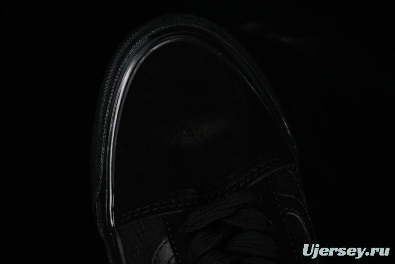 Vans Old Skool Premium Black Suede Retro Skate Shoes - VN000CXTBKA