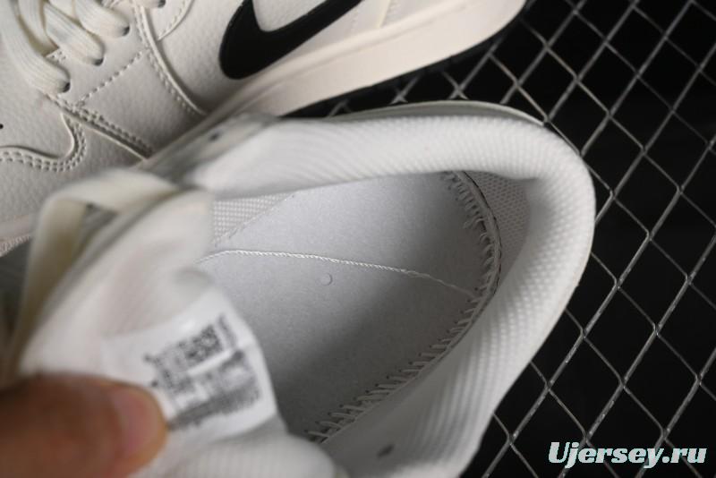 Nike Air Jordan 1 Low AJ1 Stone Island Collaboration - Off White Black Retro Low-Top Basketball Shoes - LJ6688-003