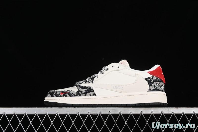 Nike Travis Scott x Fragment Design x Air Jordan 1 Low OG SP AJ1 - XY2688-108