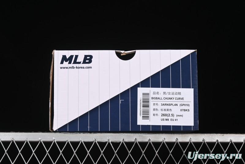 New York Yankees MLB Bigball Chunky Curve Thick Sole Casual Shoes - 3ARNSPL4N07BKS