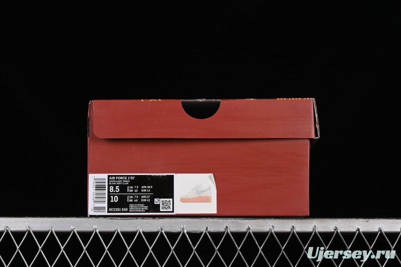 Nike Air Force 1 '07 Low Green Hill Casual Sneakers - XC2351-550