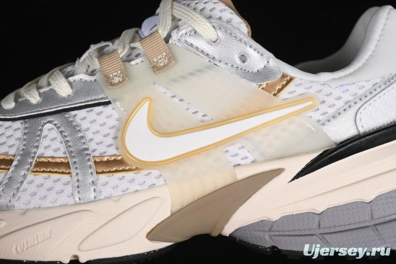 Nike V2K Runtekk 3XL Retro Low-Top Running Shoes with Shock Absorption and Anti-Slip Design - HJ7245-100