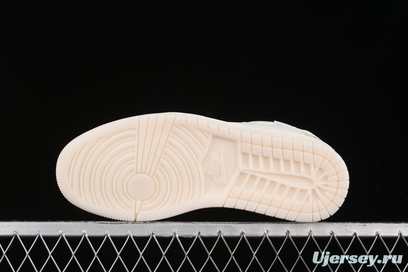 Nike Travis Scott x Fragment Design x Air Jordan 1 Low OG SP AJ1 Retro Sneakers - LJ5188-013