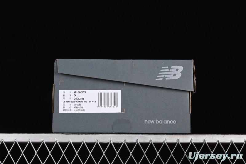 New Balance 1000 Series Retro Dad Style Low-Top Casual Running Shoes - M1000WA