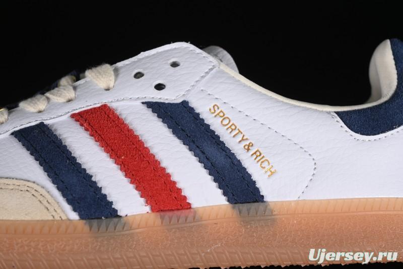 Adidas Originals Samba OG Sporty&Rich Retro Casual Sneakers - IH8338
