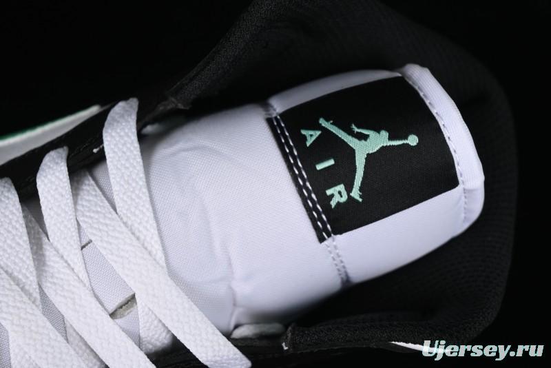 Nike Air Jordan 1 Mid AJ1 White Black Green Culture Casual Sneakers - DQ8426-103