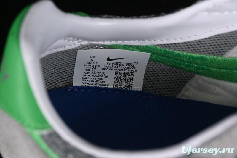 Nike Stussy Roshe Run LD-1000 Comfortable Versatile Non-Slip Durable Waffle Low-Top Casual Running Shoes - FQ5369-002