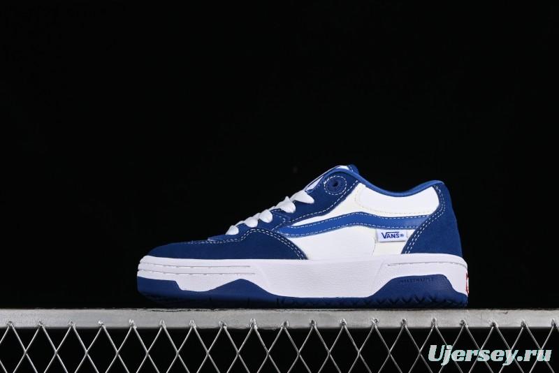 Vans Rowan 2 Skateboarding Shoes with Classic Blue & White Canvas - VN0A2Z3IBZW
