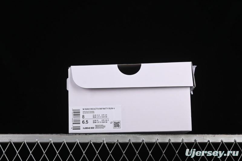 Nike ZoomX Infinity Run 4 Knit Upper Professional Cushion Running Shoes - HJ6648-900