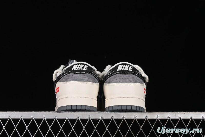 Nike SB Dunk Low Stussy Anniversary Edition Customized Low-Top Casual Sneakers - SJ2068-287