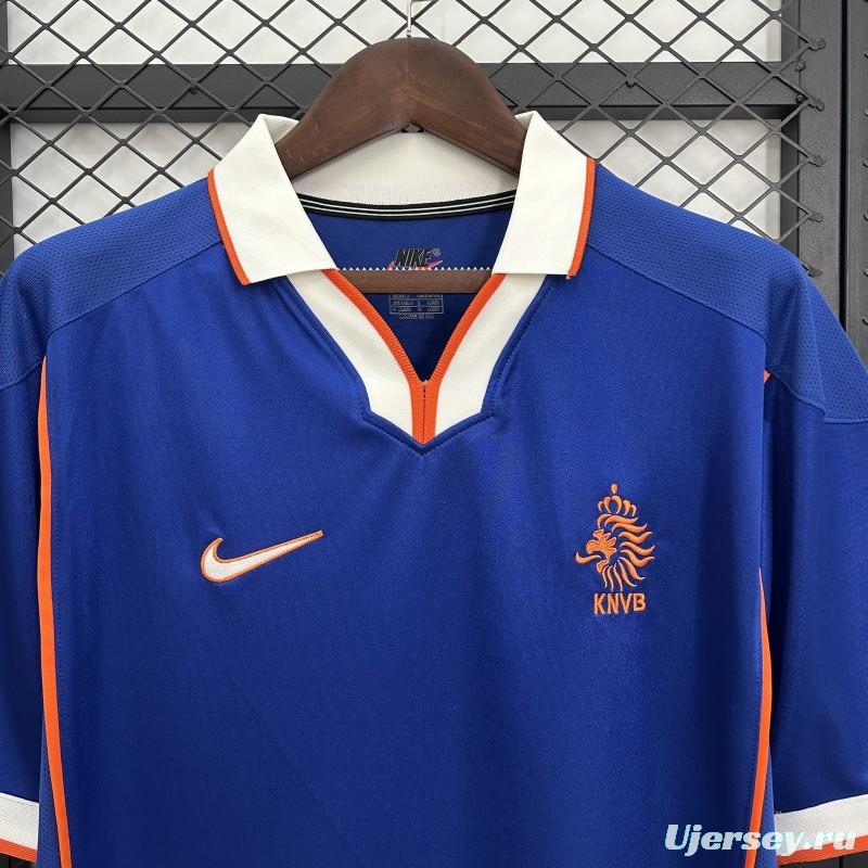 1998 Retro Netherlands Home Retro Jersey