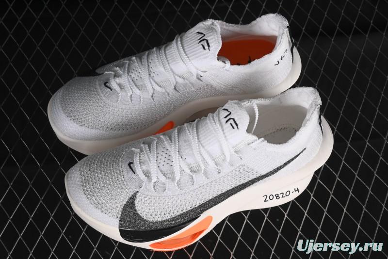 Nike Zoom VaporFly Next 3 Prototype Super Marathon Running Shoes with Dual Air Zoom and Full-Length Carbon Fiber Plate - FD8356-100