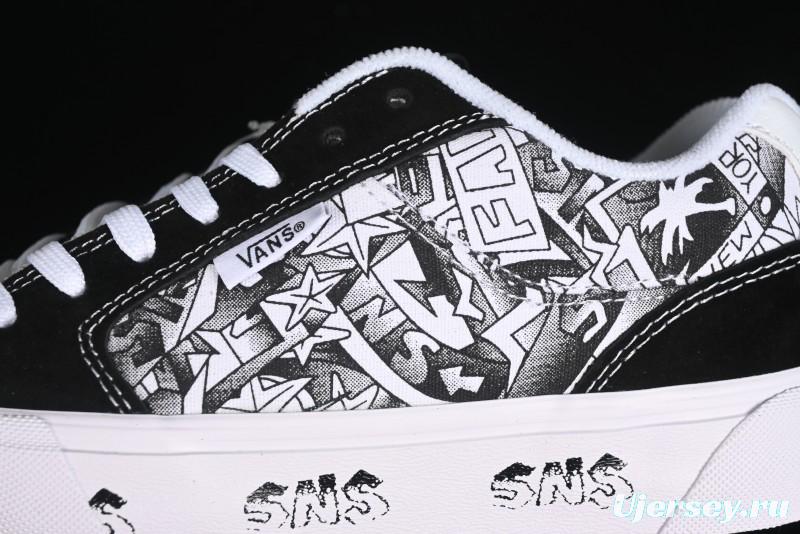 Vans Classics Knu Skool Retro Skate Shoes with Enlarged Toe and Thickened Tongue - VN000CZWBHJ