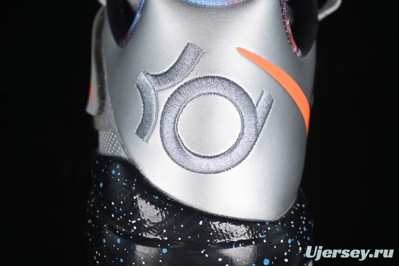 Nike KD 4 Galaxy All Star Basketball Shoes with Zoom Air Cushion and Adaptive Fit System - FD2635-001