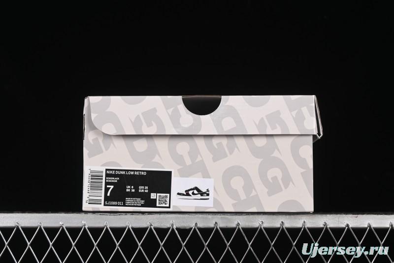 Nike SB Dunk Low The North Face Collaboration - Black Pig Eight Black Hook Anniversary High-End Custom Low-Top Casual Sneakers - SJ1089-011