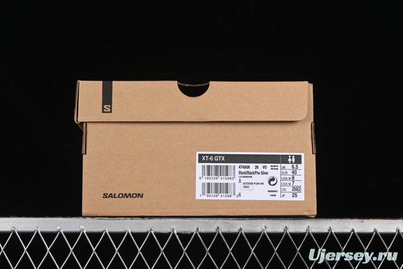 Salomon XT-6 GTX Waterproof Trail Running Shoes - 474506-26