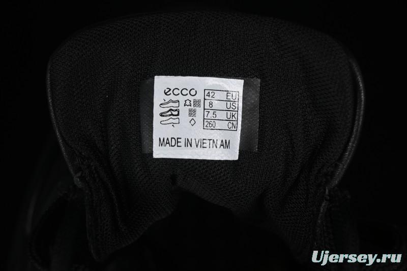 Ecco Street ACE Series Autumn New Retro Fashion Genuine Leather Platform Casual Sneakers - 63336101001