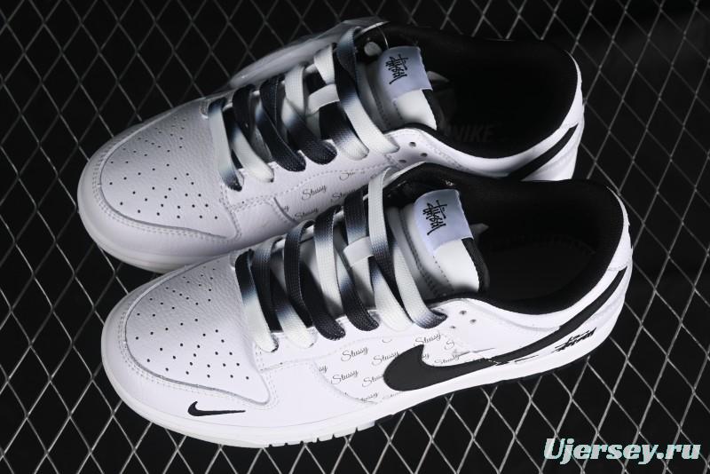 Nike SB Dunk Low Stussy Anniversary Custom Low-Top Casual Skate Shoes - NK3638-045