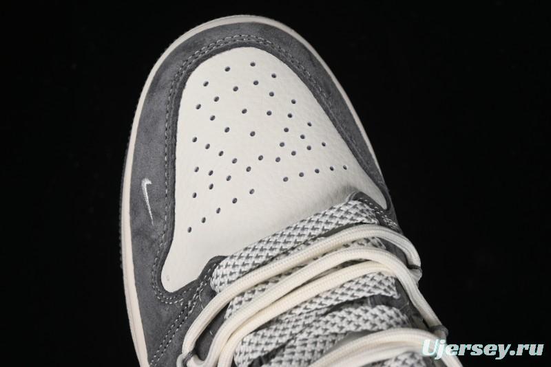 Nike Air Jordan 1 Low Retro Basketball Shoes with Custom Bear Collaboration - SJ9950-018