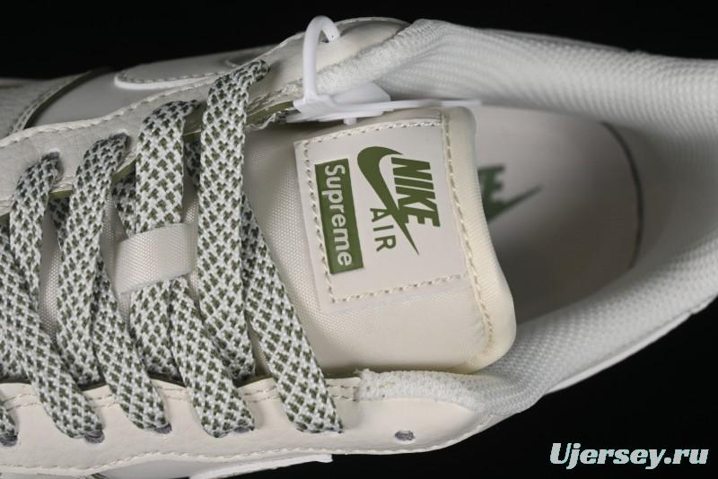 Nike Air Force 1 '07 Low Supreme The North Face Collaboration - Off White Mint Green - XZ1996-527